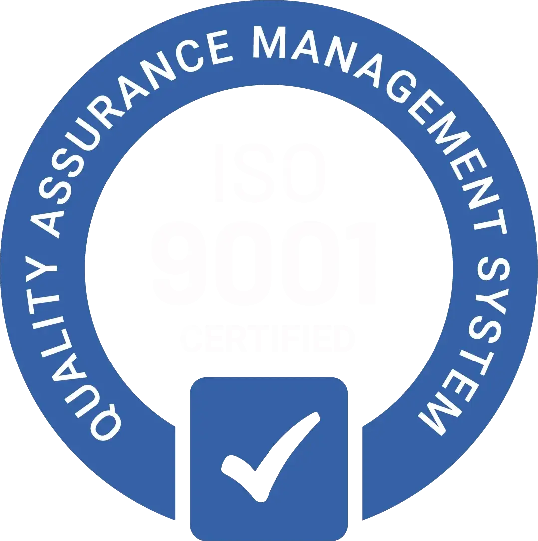 ISO 9001 certified